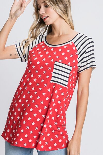 Heimish Full Size Star & Striped Round Neck Short Sleeve T-Shirt Plus Size f0874903-185b-4850-bd2c-bb001d4d0b2e-Min