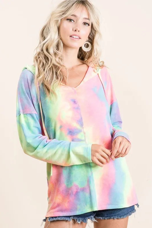 BiBi Tie Dye Terry Long Sleeve Hoodie f0ea42b7b9d94fdc8f897e7aeb5f12c9-Max-Origin