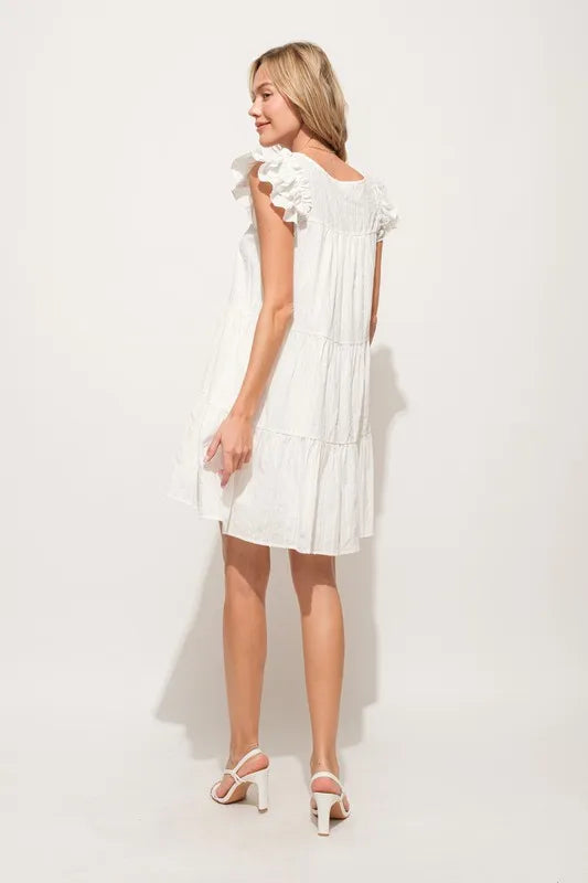 And The Why Origami Pleating Ruffled Sleeve Tiered Dress f33bbafb81ca4d3fa2c043a9664cb26a-Max-Origin