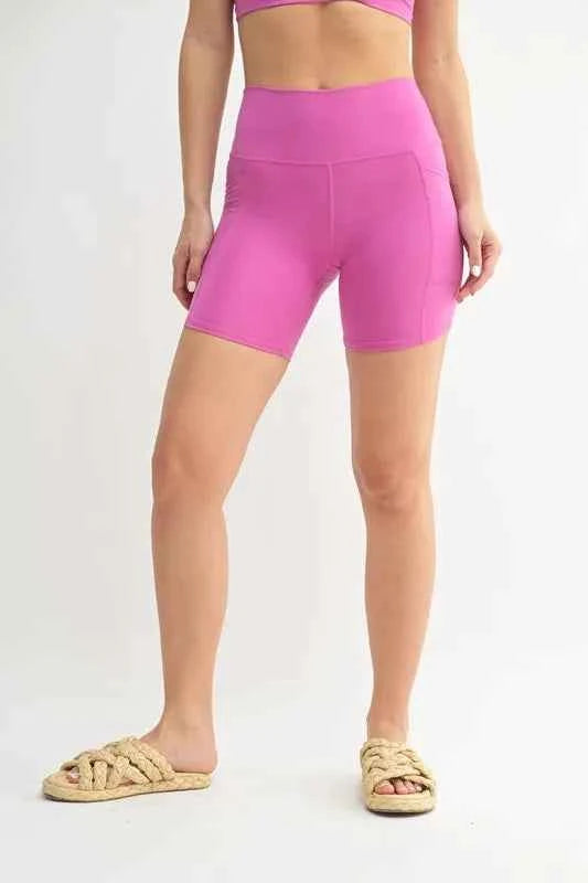MONO B Venice Cloud Light Sculpt Biker Shorts MONO B Venice Cloud Light Sculpt Biker Shorts