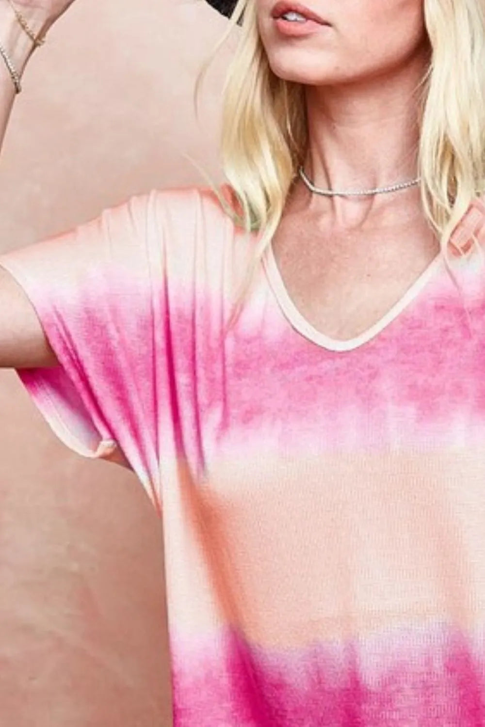 BiBi Tiedye Printed Hacci Knit Top f49cd360-5c2e-454d-8c47-76e9f9d568b4-Max-Origin