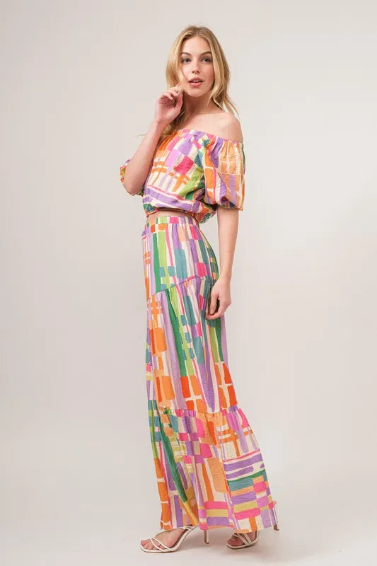 And The Why Asymmetric Geo Printed Tiered Maxi Skirt f4fbe3fe0d854ef2afe181565fa07c45-Max-Origin