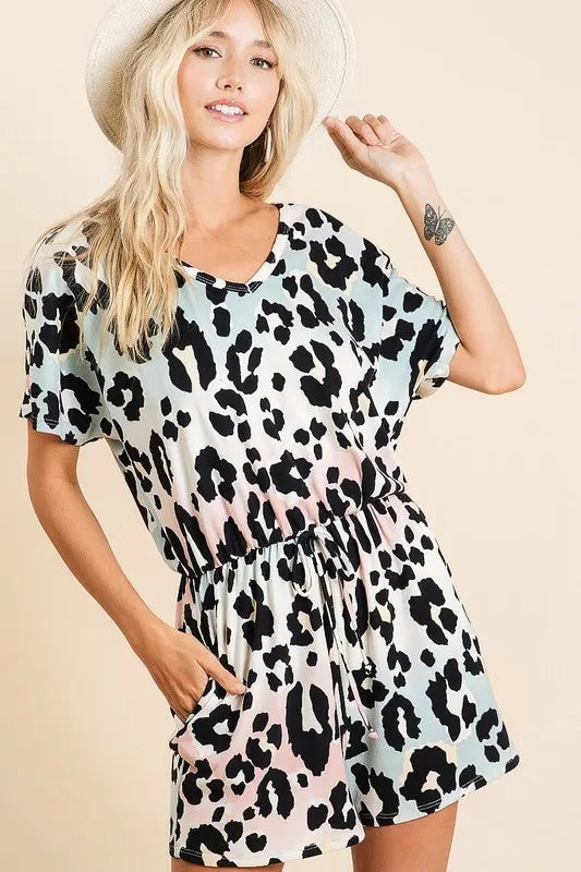 BiBi Gradation Leopard Soft Knit V-neck Romper f5c68bccd48f48f2a63cacde83e999c3-Max-Origin