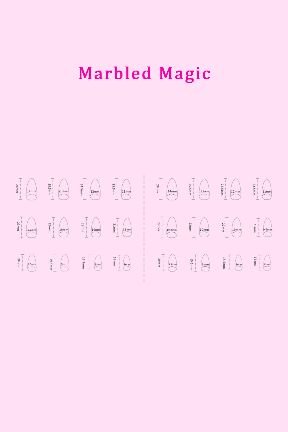 SO PINK BEAUTY Press On Nails 2 Packs SO PINK BEAUTY Press On Nails 2 Packs - TopFashionHQ