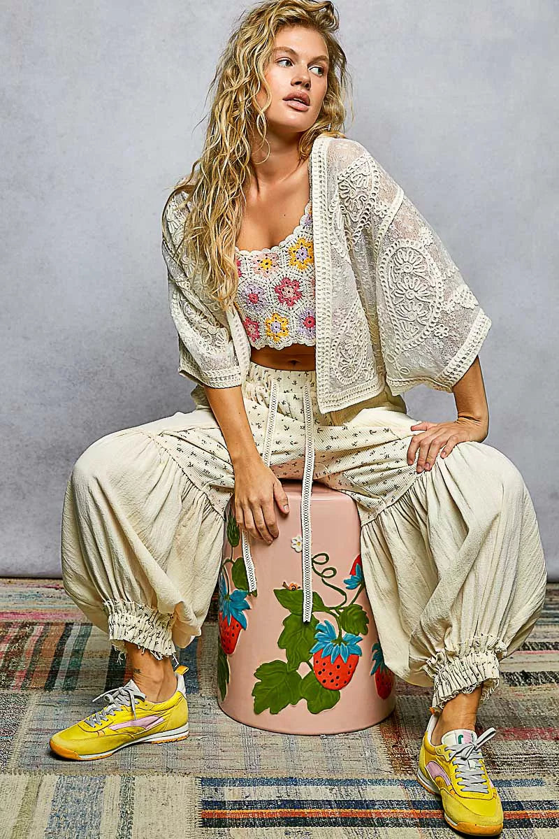 POL Open Front Crochet Cardigan with Floral Embroidery f86b6729-226b-45bc-be3c-c2bce97d1cdd-Max-Origin