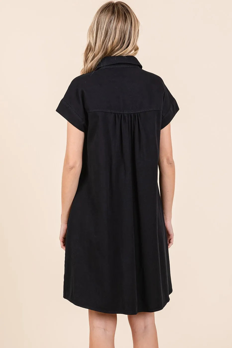 Mittoshop Twill Short Sleeve Collared Mini Dress f986c7250bf646eebb0e872ca71c84aa-Max-Origin