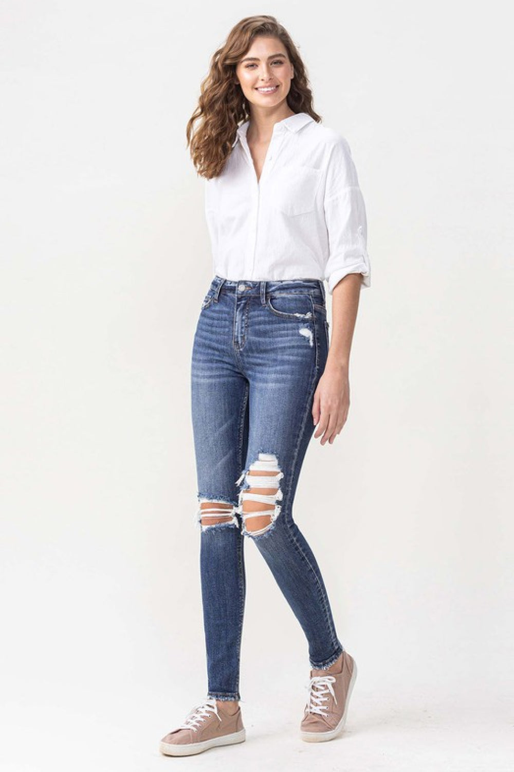 Lovervet Hayden Full Size High Rise Skinny Lovervet Hayden Full Size High Rise Skinny - TopFashionHQ