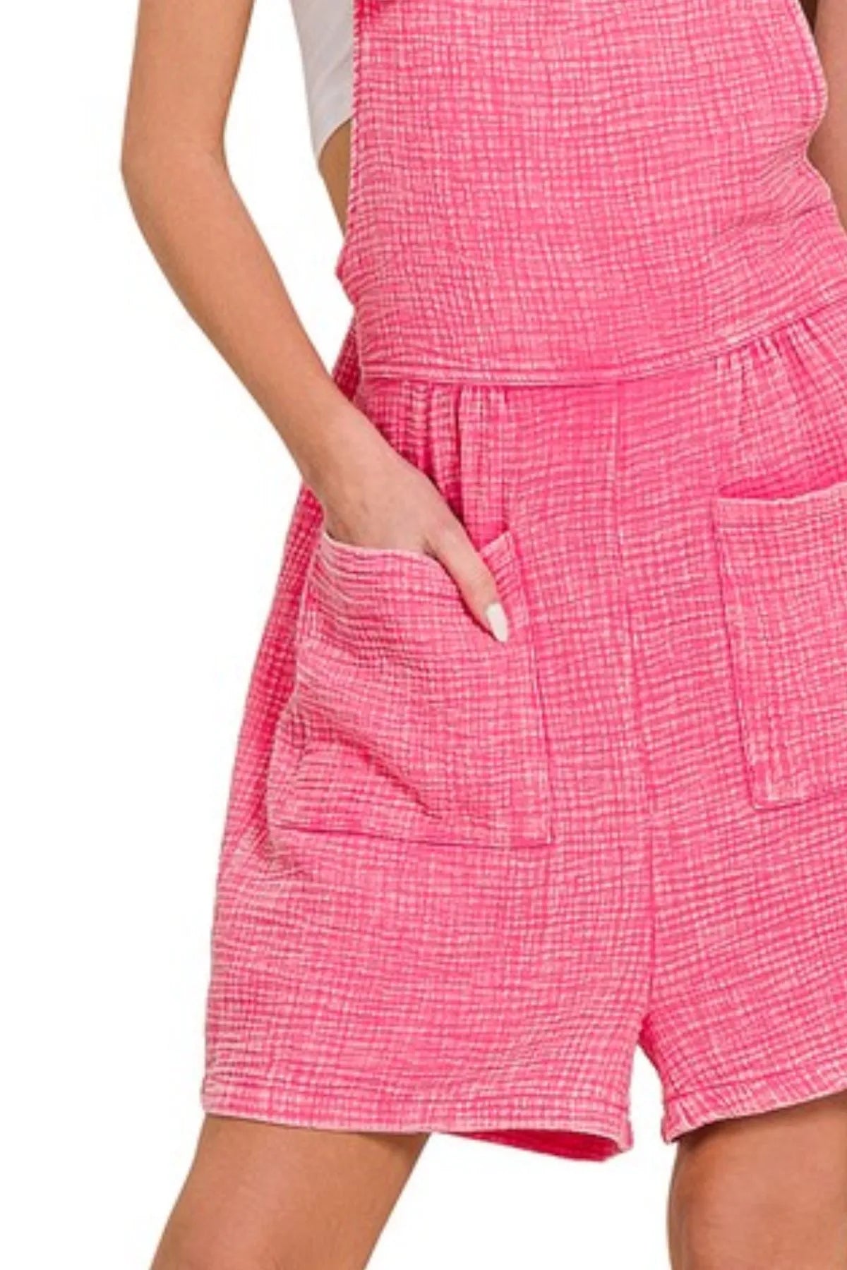 Zenana Woven Double Gauze Acid Washed Romper fb96bd9d-c0f8-4c75-868e-277d10b03210-Max-Origin
