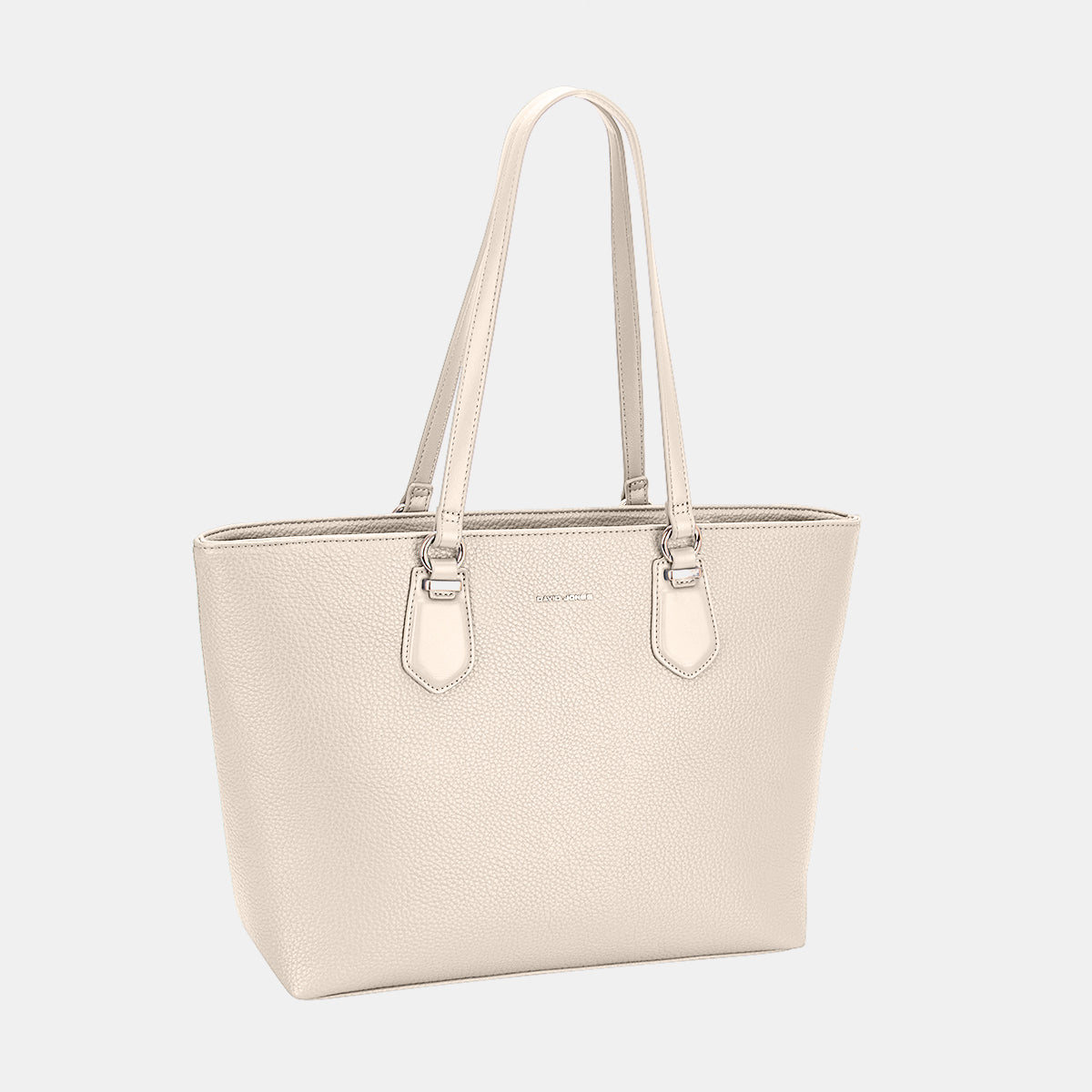 David Jones PU Leather Tote Bag David Jones PU Leather Tote Bag - TopFashionHQ