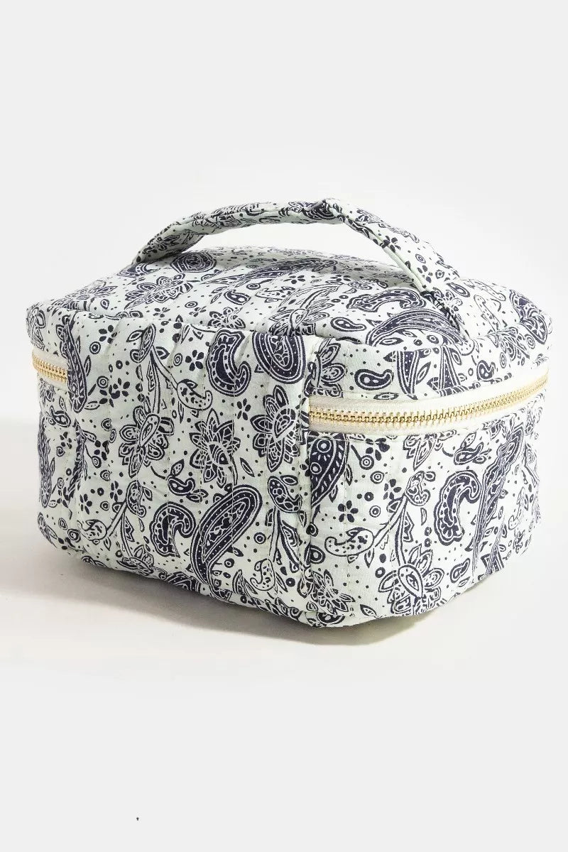 Fame Paisley Pattern Makeup Case Cosmetic Bag fd444872-9230-441a-8389-75474536c9cf-Max-Origin