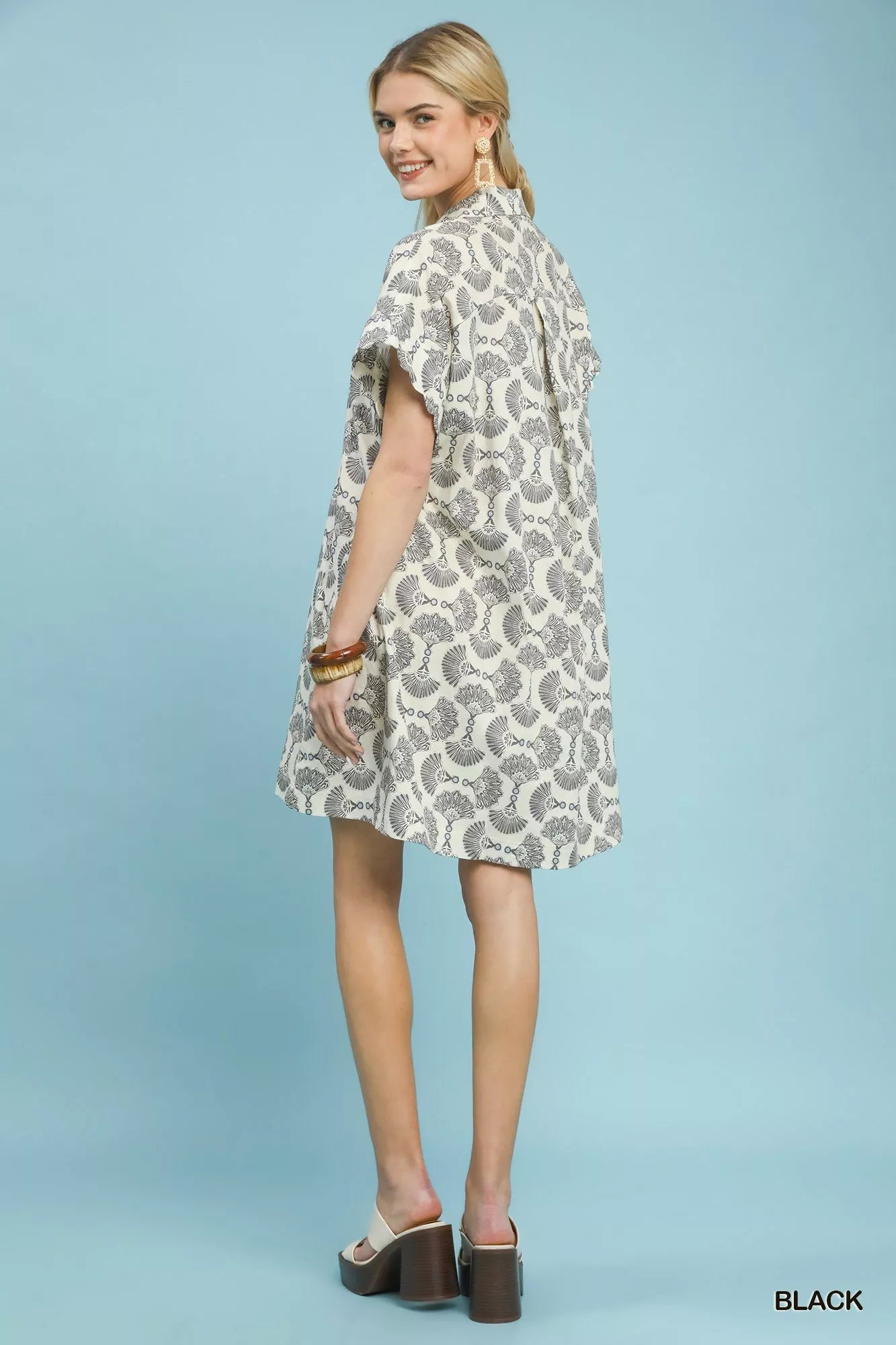 Umgee Printed Button Front Shirt Dress feefa92b-4b95-45d2-820d-13c20da8d518-Max-Origin