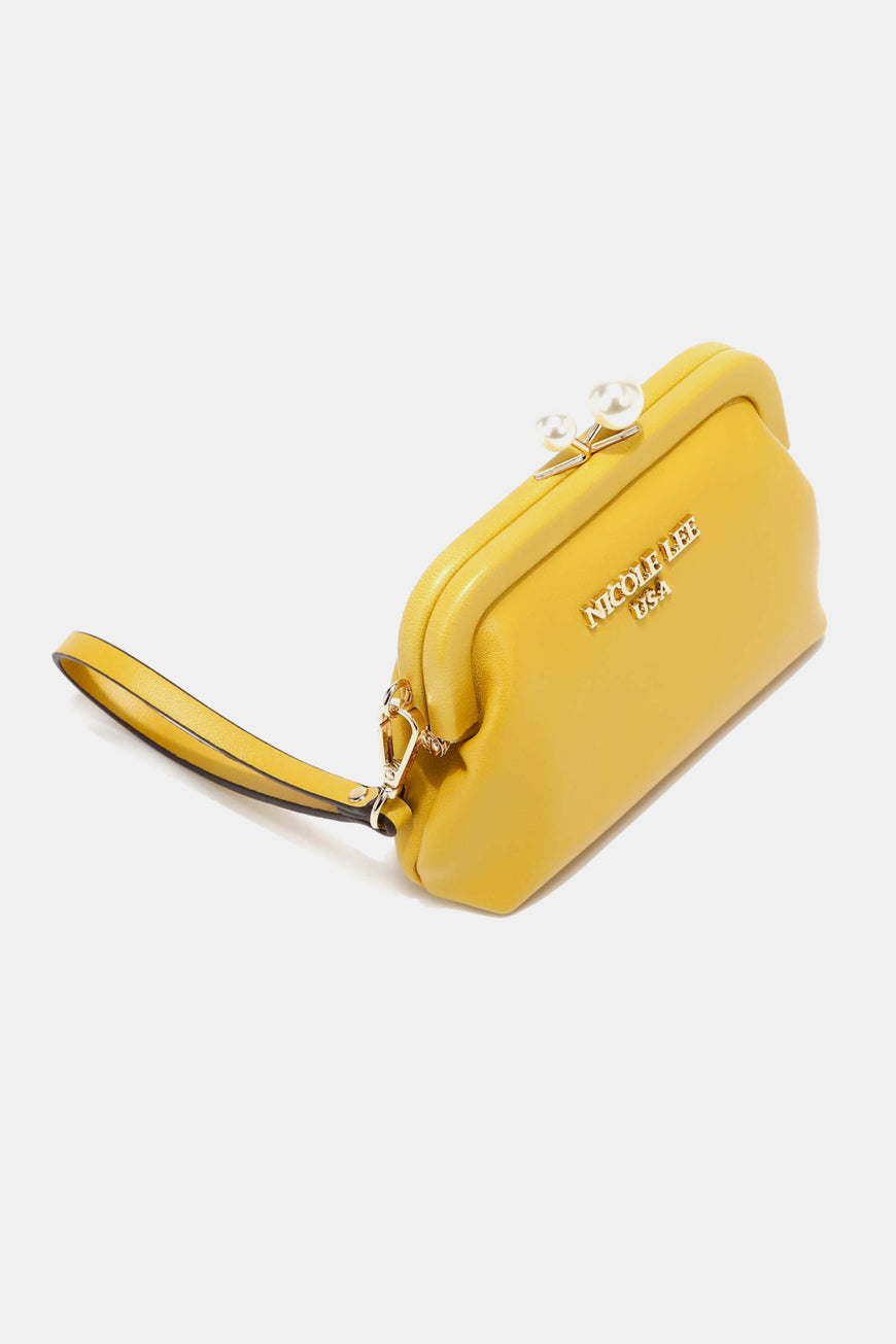 Nicole Lee USA Elise Pearl Coin Purse - TopFashionHQ