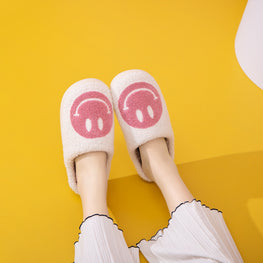 Melody Smiley Face Slippers - TopFashionHQ