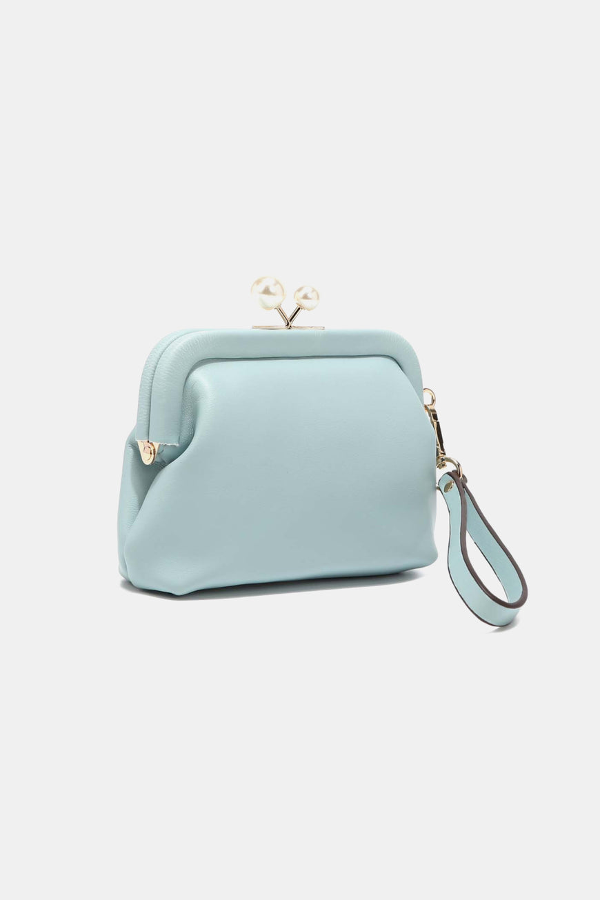 Nicole Lee USA Elise Pearl Coin Purse - TopFashionHQ