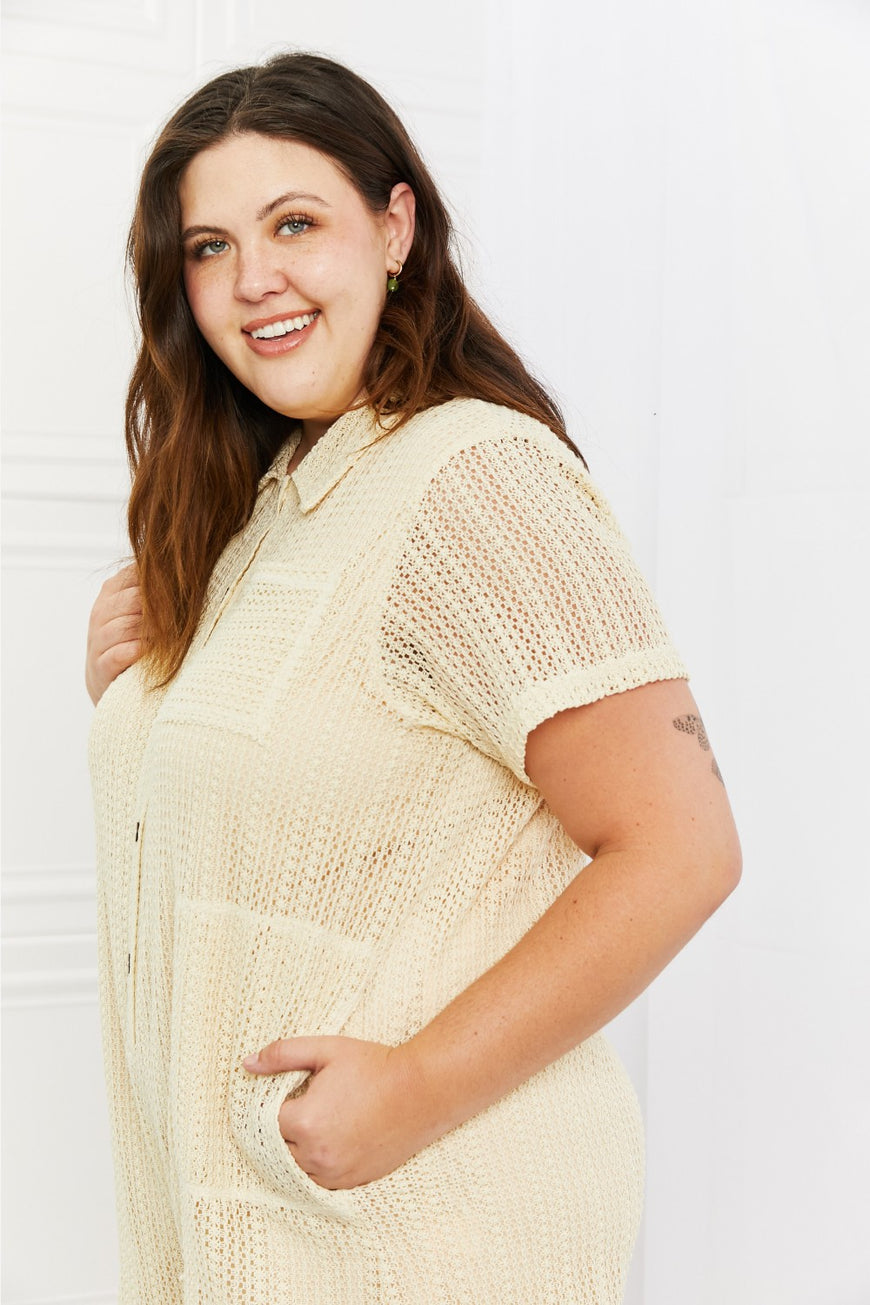 HEYSON Ready For The Day Crochet Romper - TopFashionHQ