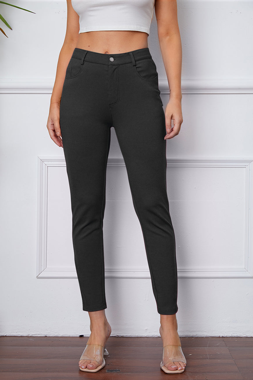 StretchyStitch Pants by Basic Bae - TopFashionHQ