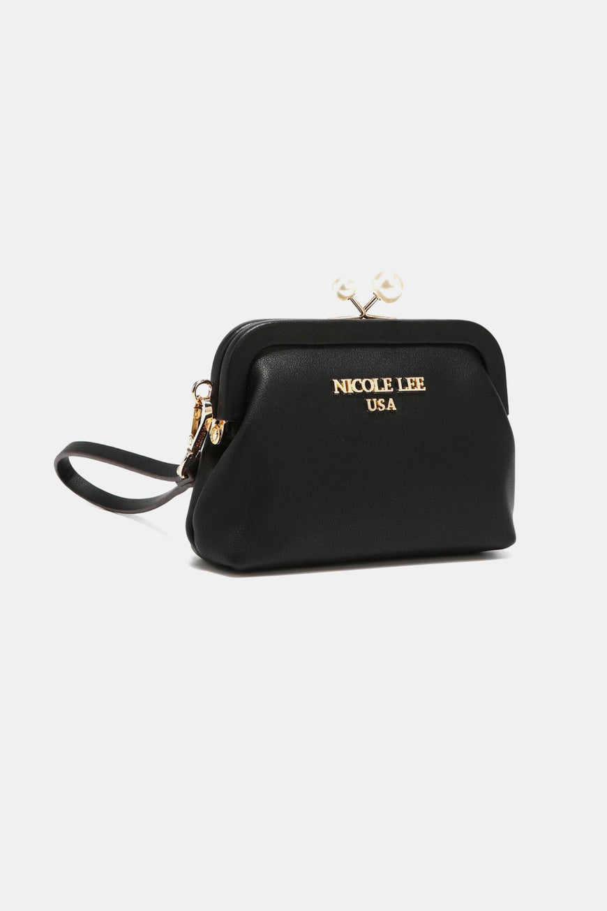 Nicole Lee USA Elise Pearl Coin Purse - TopFashionHQ