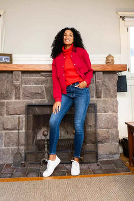 Judy Blue Full Size Washed Thermal Skinny Jeans Plus Size