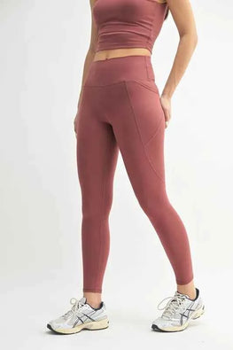 MONO B Venice Cloud Light Sculpt High-Waisted Leggings