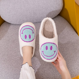 Melody Smiley Face Slippers - TopFashionHQ