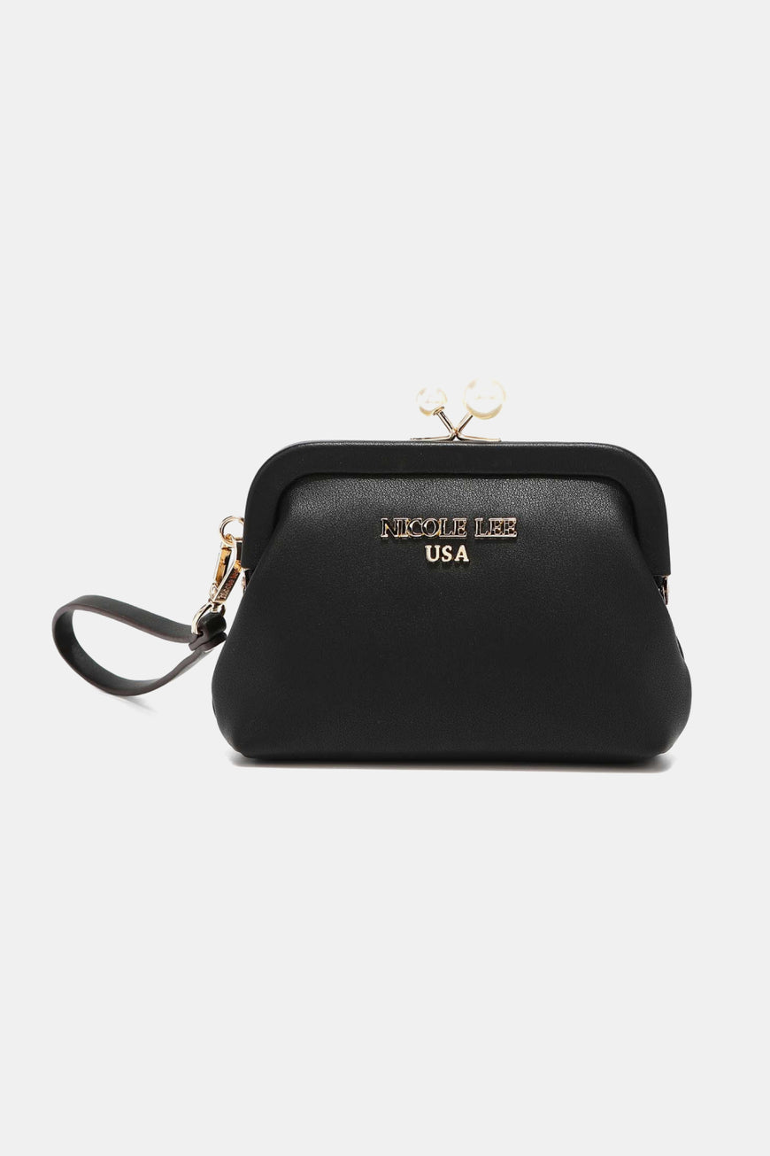 Nicole Lee USA Elise Pearl Coin Purse - TopFashionHQ