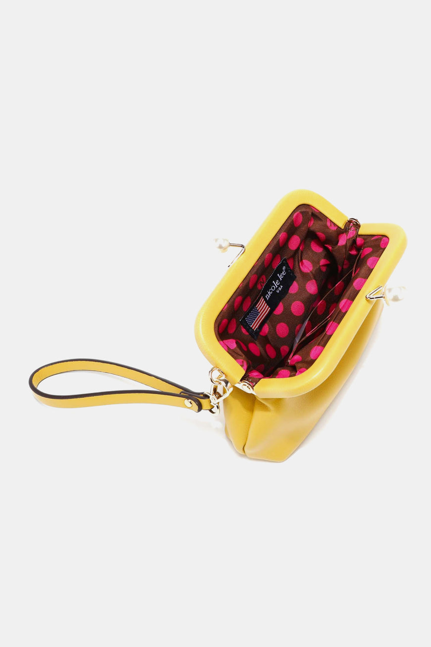 Nicole Lee USA Elise Pearl Coin Purse - TopFashionHQ