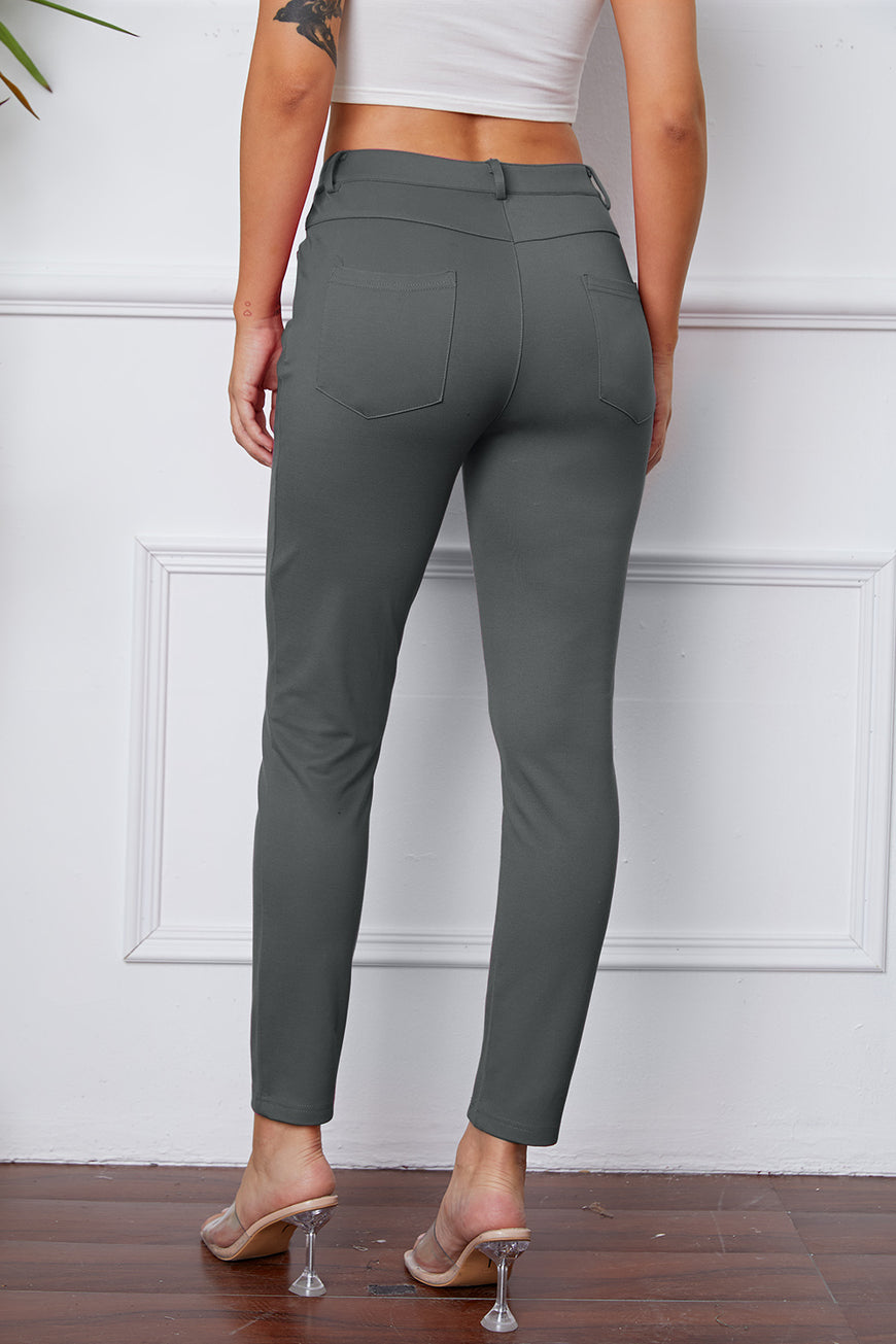 StretchyStitch Pants by Basic Bae - TopFashionHQ