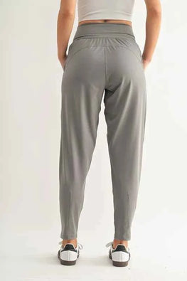 MONO B Flowbarrel High Waist Active Pants
