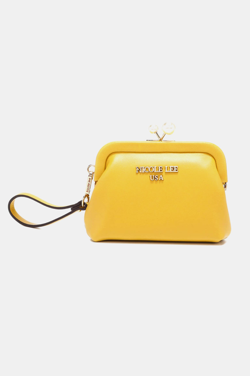 Nicole Lee USA Elise Pearl Coin Purse - TopFashionHQ