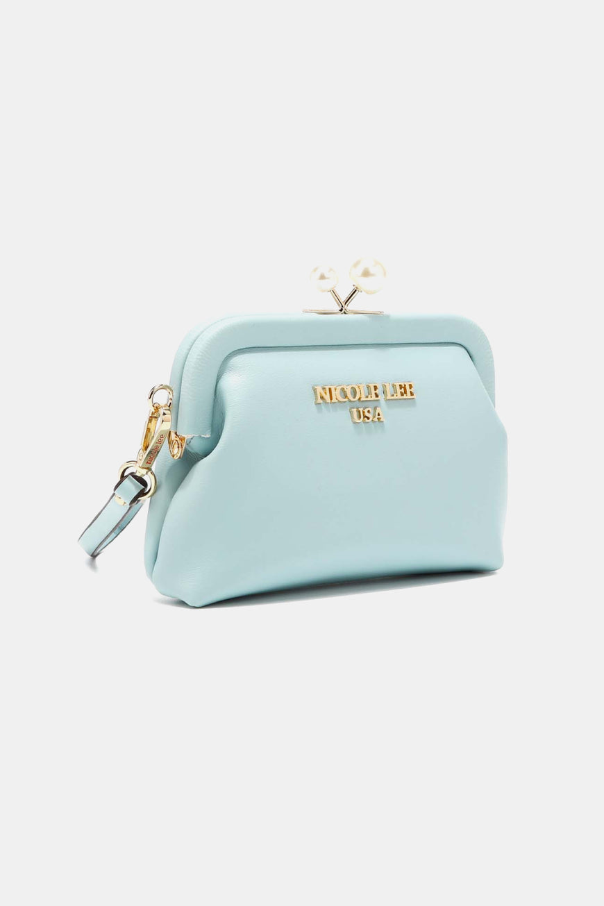 Nicole Lee USA Elise Pearl Coin Purse - TopFashionHQ