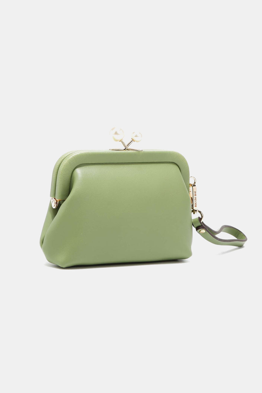 Nicole Lee USA Elise Pearl Coin Purse - TopFashionHQ