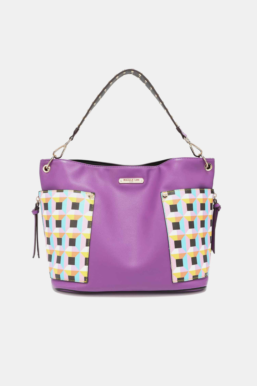 Nicole Lee USA Quihn 3-Piece Handbag Set - TopFashionHQ