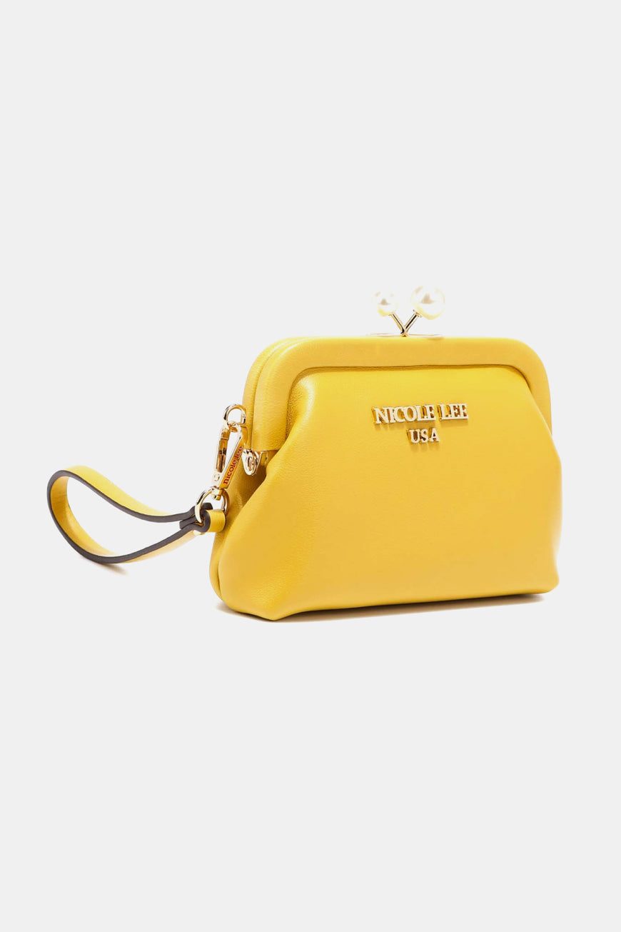 Nicole Lee USA Elise Pearl Coin Purse - TopFashionHQ