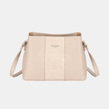 David Jones PU Leather Crossbody Bag