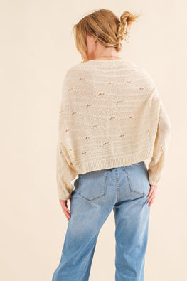 And The Why Dolman Sleeves Sweater - TopFashionHQ