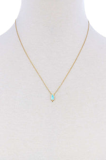 Cute Fashion Accent Brass Necklace