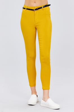 Bengaline Belted Pants