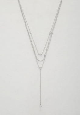 Dainty Metal Y Shape Necklace