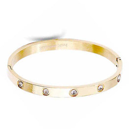 Stainless Steel Cubic Metal Bracelet