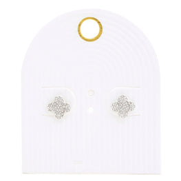 Dainty Moroccan Shape Post Earring