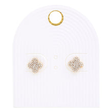 Dainty Moroccan Shape Post Earring