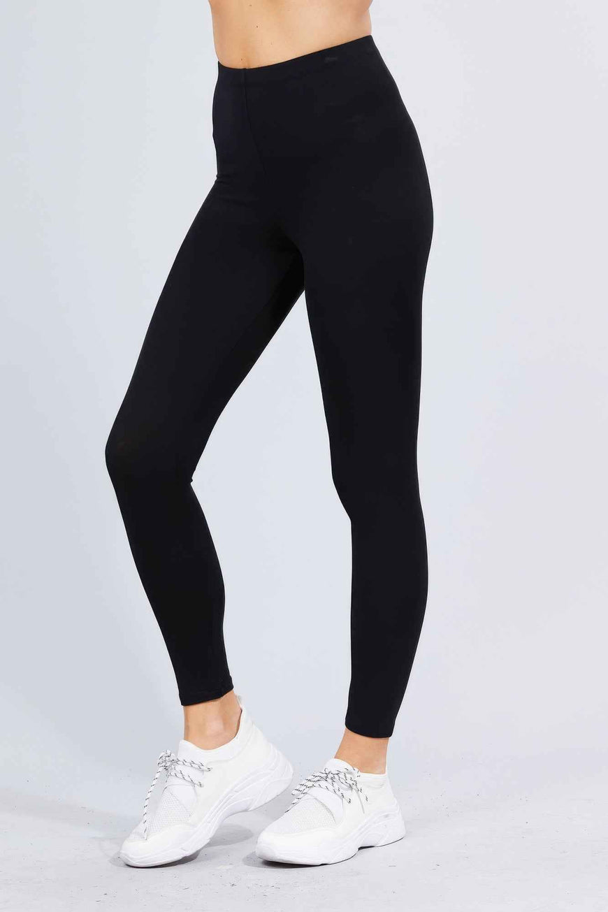 Cotton Spandex Leggings