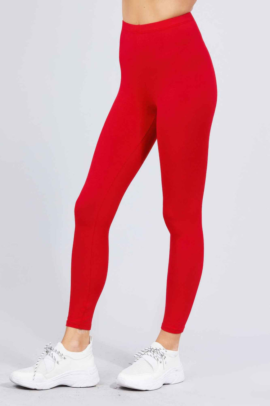 Cotton Spandex Leggings