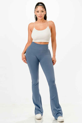 Premium Seamless Bell Bottom Work Out Flare Pants