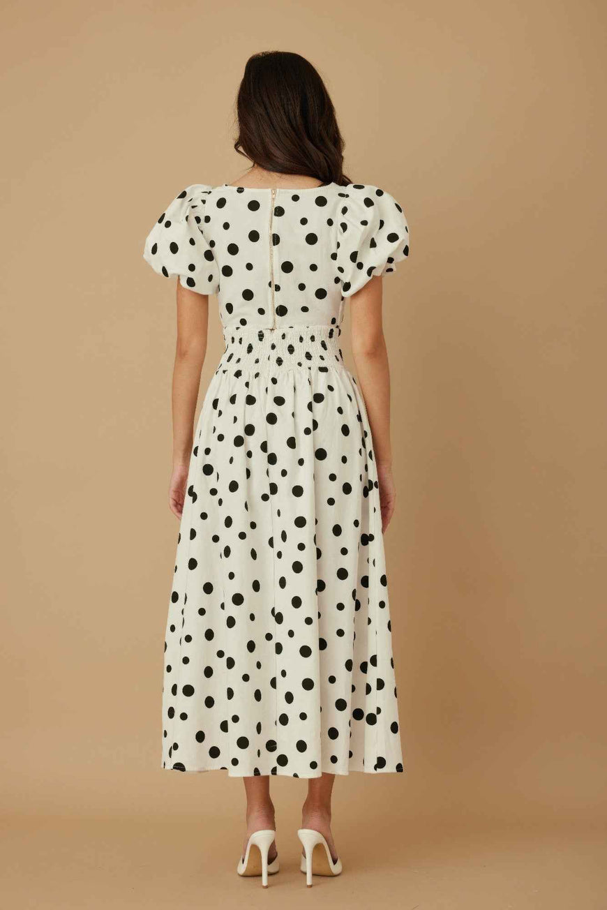 Ribbon Bow Polka Dots Two Piece Sets