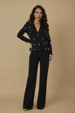 Stud Detailed Fashion Jacket