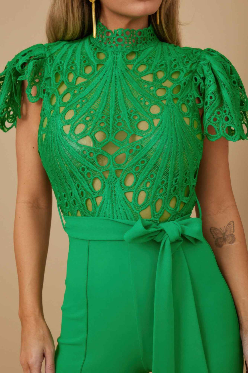 Fashion Crochet Jumpsuit