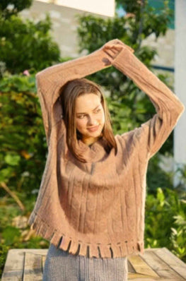 Solid Knit Sweater