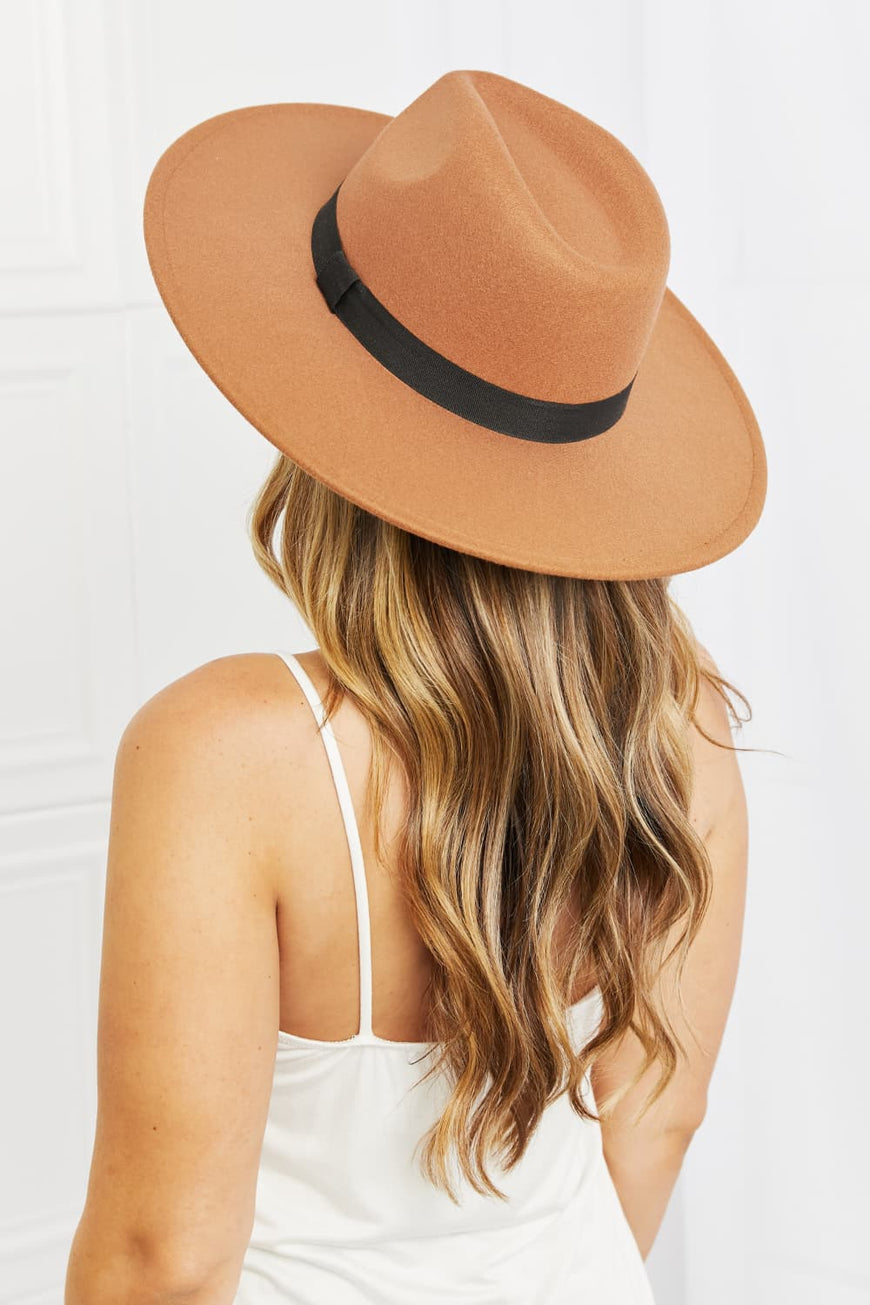 Fame Enjoy The Simple Things Fedora Hat - TopFashionHQ