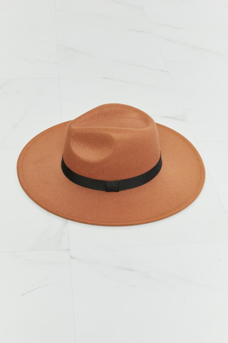 Fame Enjoy The Simple Things Fedora Hat - TopFashionHQ